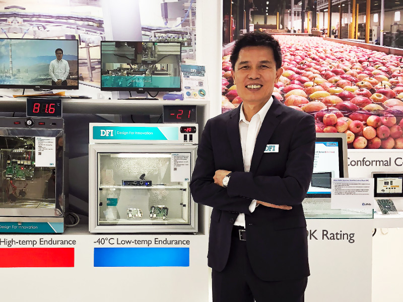 Steven Tsai, President of DFI.