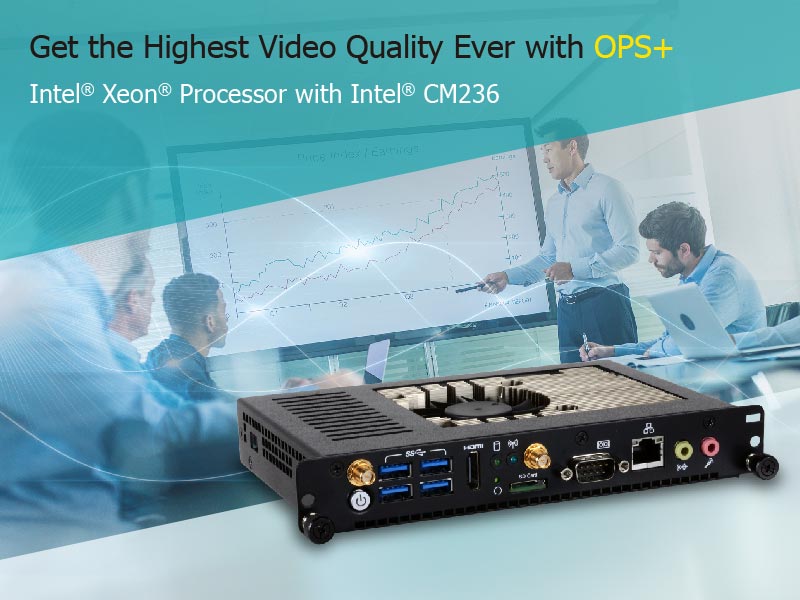 DFI’s OPS100-SH Brings Future-Proofed Flexibility and Performance to Digital Signage Market