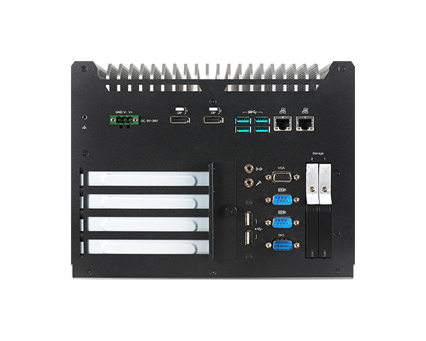 Fanless Embedded PC Back3