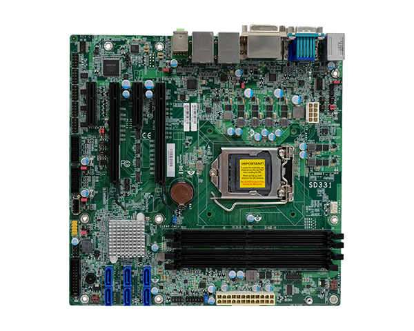 microATX Board Front