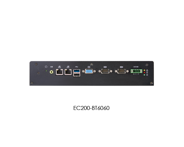 Fanless Embedded PC Back1