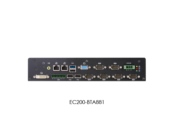 Fanless Embedded PC Back2