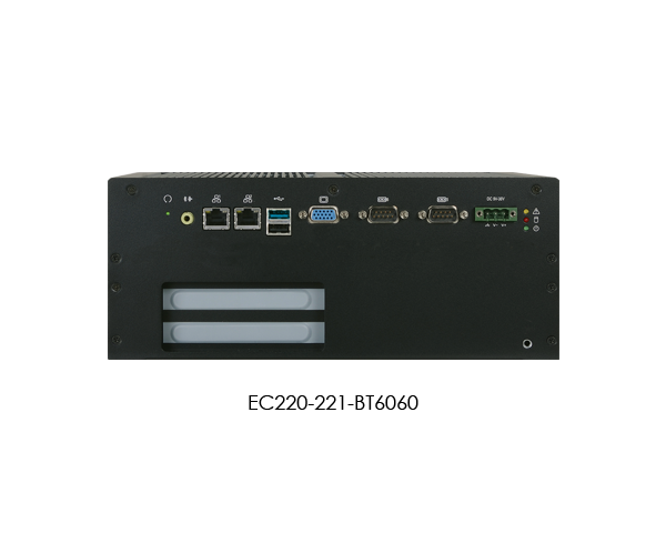 Fanless Embedded PC Back1 