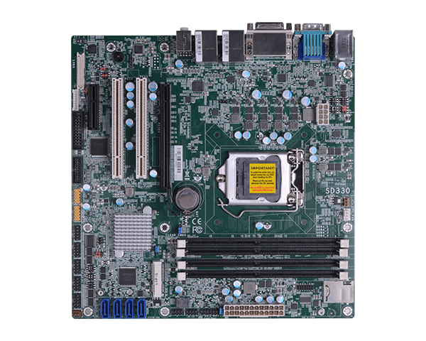 microATX Board Front 