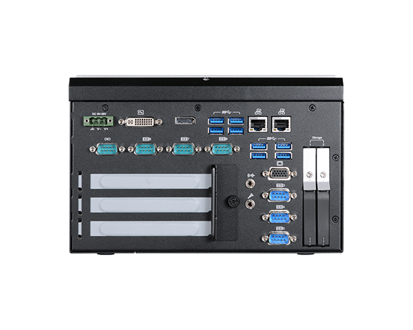 Fanless Embedded PC Back 